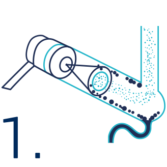 Integrated ELSD purification