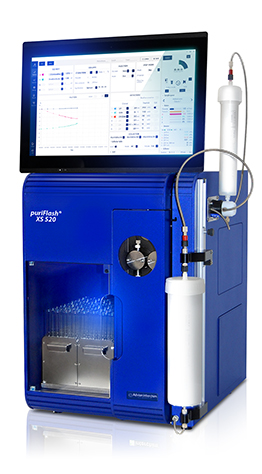 Flash purification puriFlash XS 520 chromatography